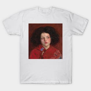 The Irish Girl by Ford Madox Brown T-Shirt